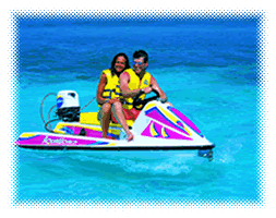 Wave Runner and Jet Ski rentals are available throughout Cancun's Hotel Zone