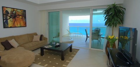 Cancun Condo Rental 3 Bedroom Portofino Unit 1702 Tower 6