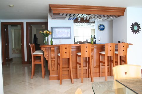 Amazing bar area