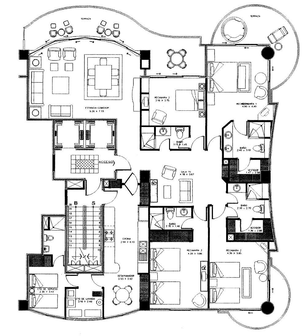 portofino bay view grand condo floor plan