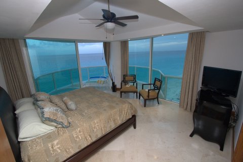 Master Bedroom with full bath and access to ocean view terrace