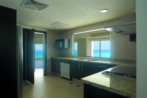  another view of the ultra luxury contemporary kitchen
