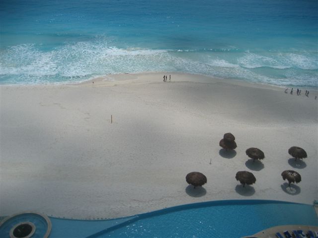 More views of the Caribbeand and wite sand beach