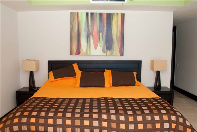 Master Bedroom with full bath and access to oceanfront terrace